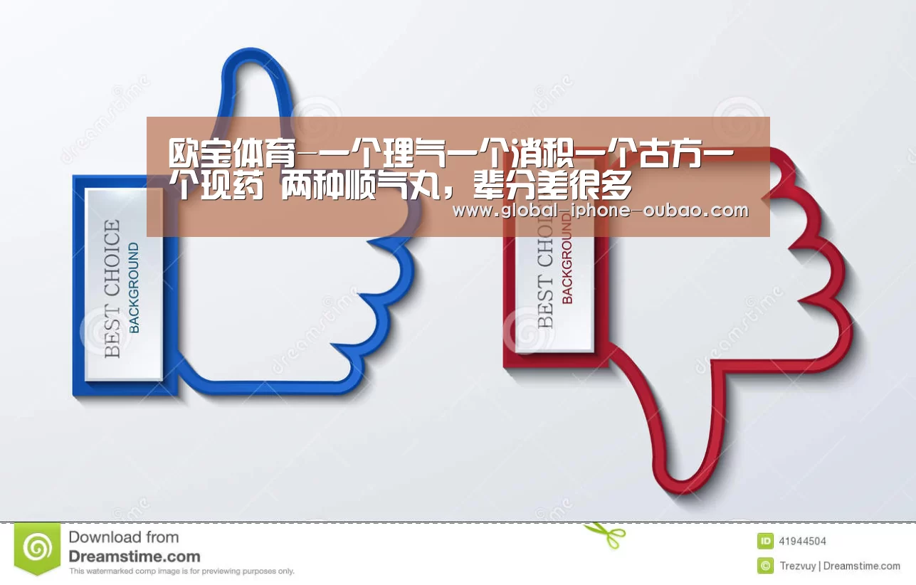 欧宝体育-一个理气一个消积一个古方一个现药 两种顺气丸,辈分差很多(图2) 欧宝体育